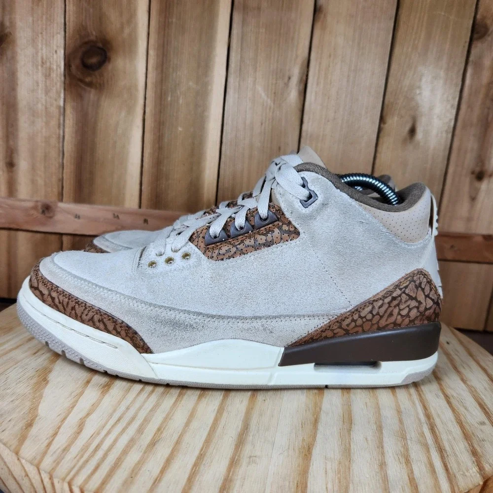 Jordan Air Jordan‎ 3 Retro Palomino Shoes Mens 8 Brown Suede Sneakers CT8532-102
